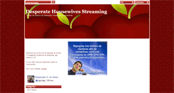 Desktop Screenshot of desperate-housewives-streaming.com